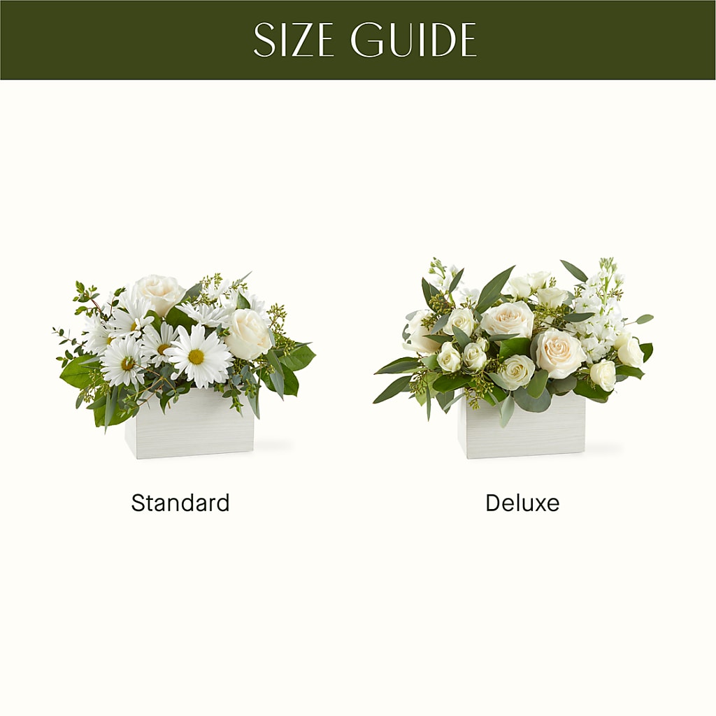 Fresh Linen Box Bouquet –  United Floral Svc Inc, Philadelphia PA