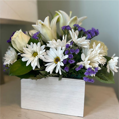 Beyond Blue Box Bouquet –  United Floral Svc Inc, Philadelphia PA