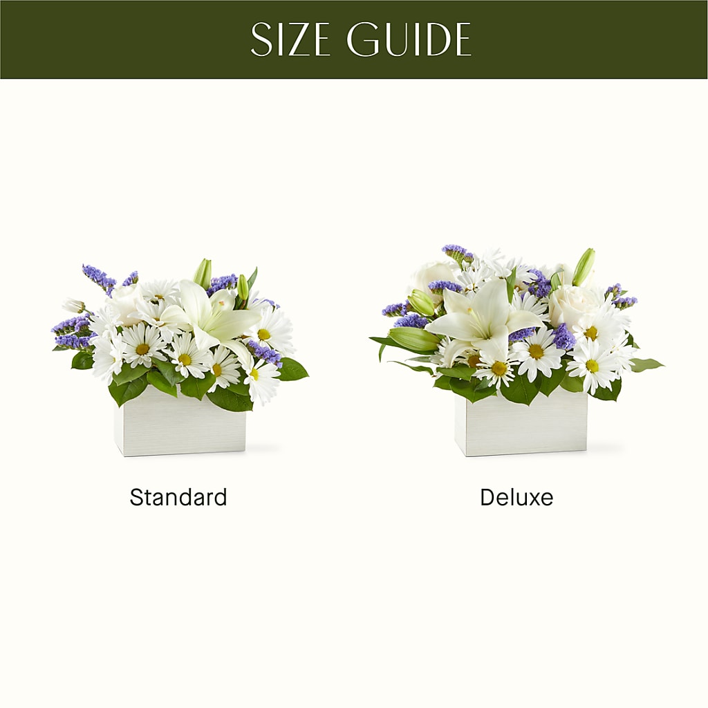 Beyond Blue Box Bouquet –  United Floral Svc Inc, Philadelphia PA
