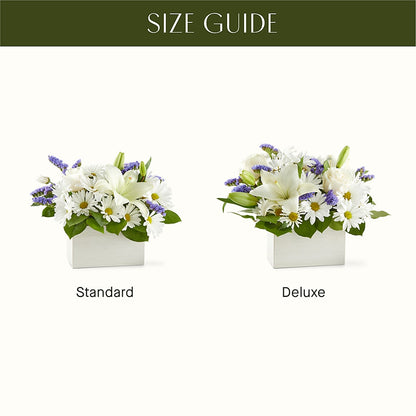 Beyond Blue Box Bouquet –  United Floral Svc Inc, Philadelphia PA