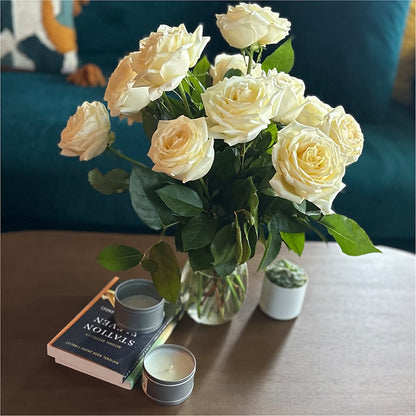 Long Stem Yellow Rose Bouquet –  United Floral Svc Inc, Philadelphia PA