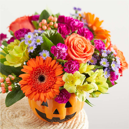 Tricks & Treats Pumpkin –  United Floral Svc Inc, Philadelphia PA