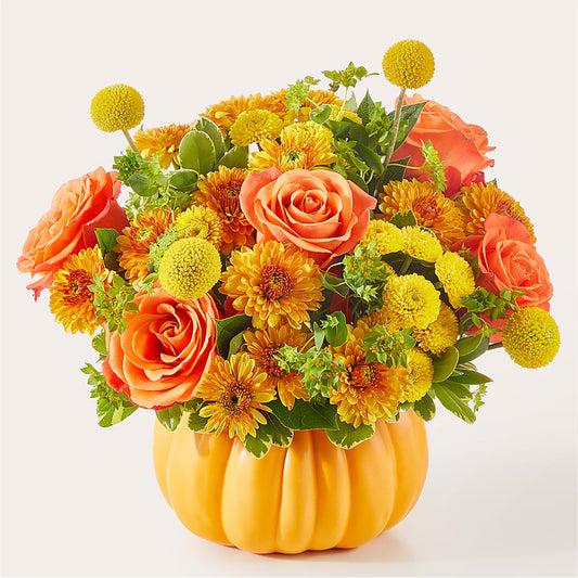 Gourdgeous Pumpkin –  United Floral Svc Inc, Philadelphia PA