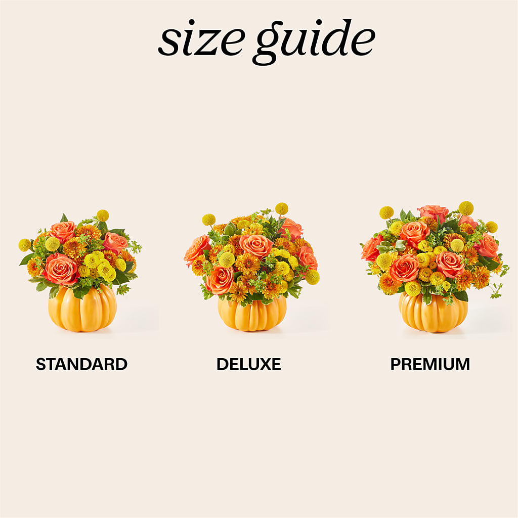 Gourdgeous Pumpkin –  United Floral Svc Inc, Philadelphia PA