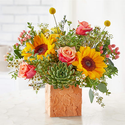 Sunflower Season Bouquet –  United Floral Svc Inc, Philadelphia PA