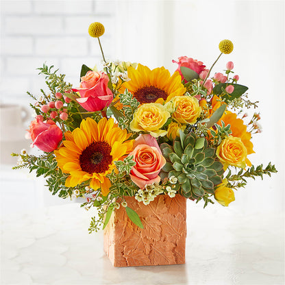 Sunflower Season Bouquet –  United Floral Svc Inc, Philadelphia PA