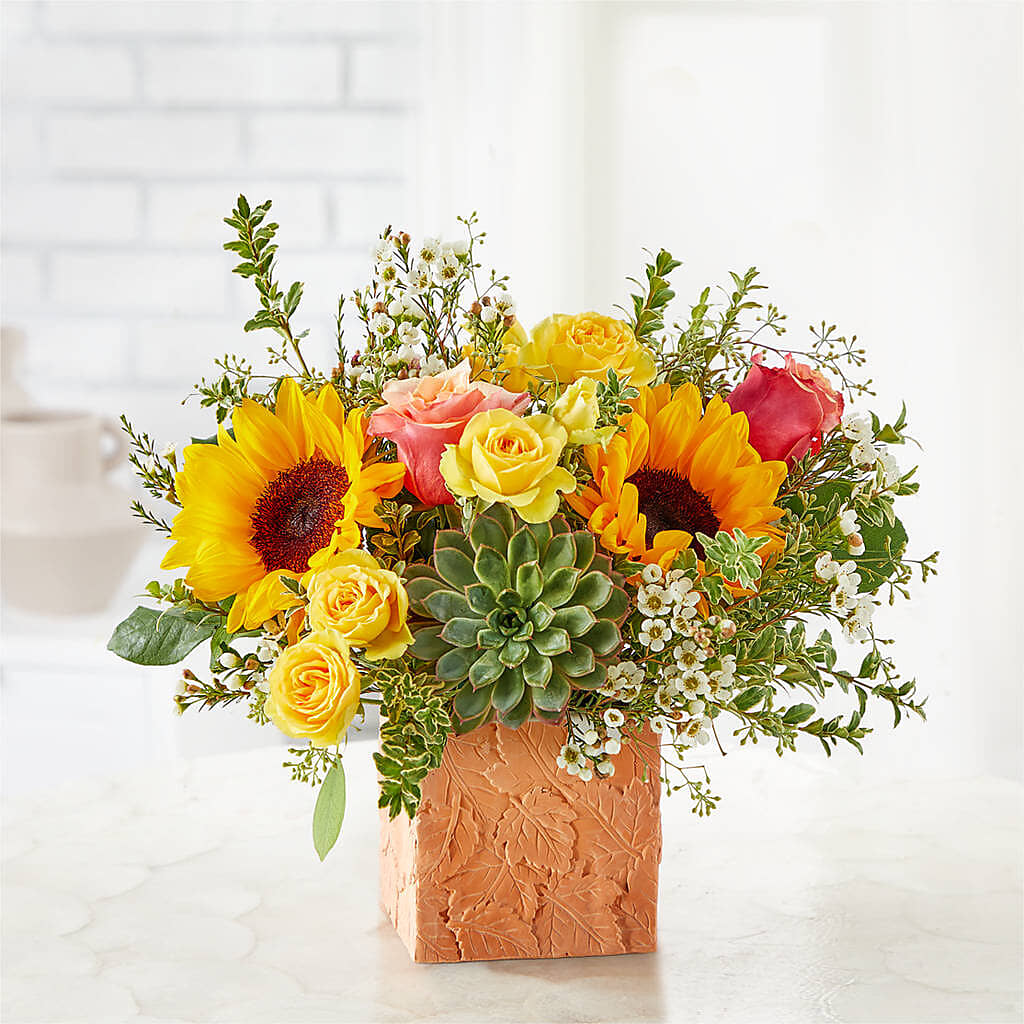 Sunflower Season Bouquet –  United Floral Svc Inc, Philadelphia PA