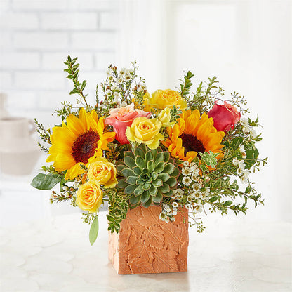 Sunflower Season Bouquet –  United Floral Svc Inc, Philadelphia PA