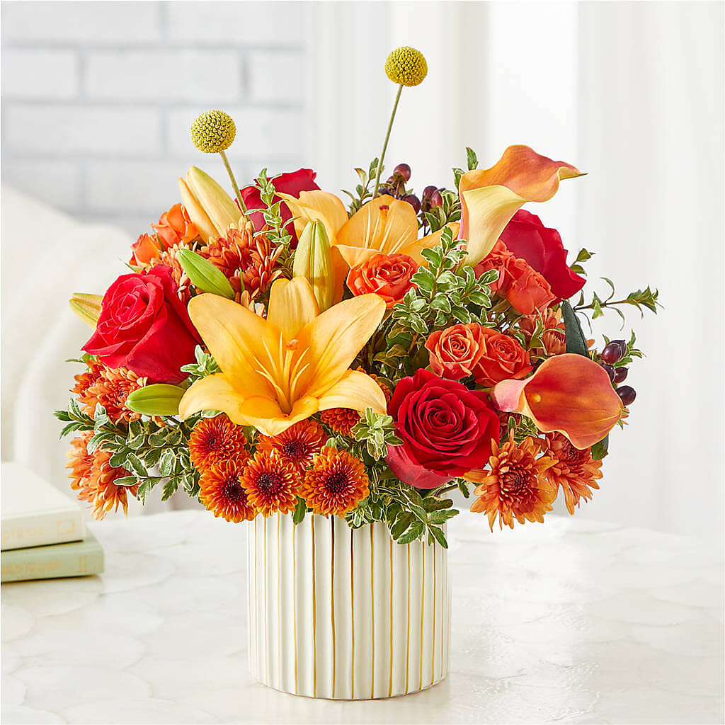 Scarlet Skies Bouquet –  United Floral Svc Inc, Philadelphia PA
