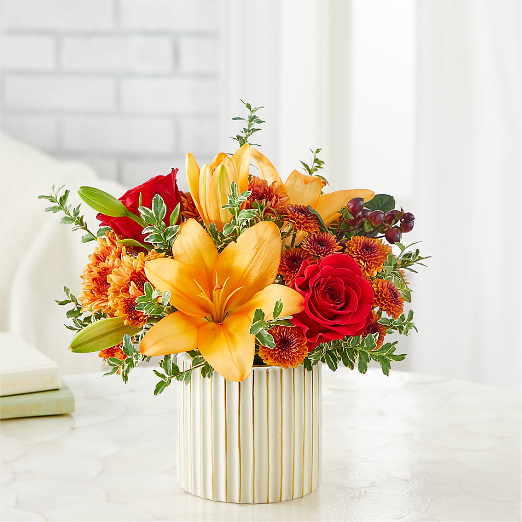 Scarlet Skies Bouquet –  United Floral Svc Inc, Philadelphia PA