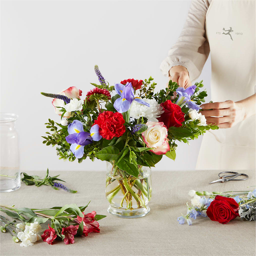 Star Spangled - A Florist Original –  United Floral Svc Inc, Philadelphia PA