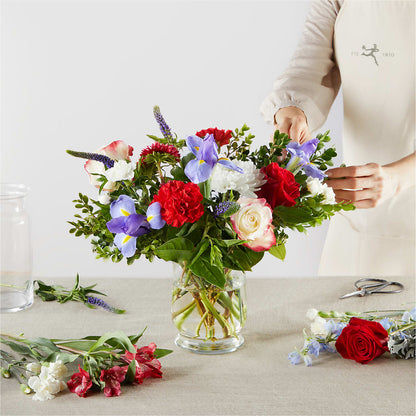Star Spangled - A Florist Original –  United Floral Svc Inc, Philadelphia PA