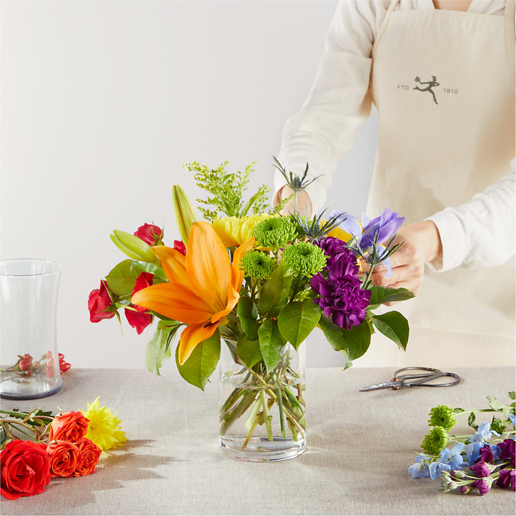 Summer Spectra - A Florist Original –  United Floral Svc Inc, Philadelphia PA
