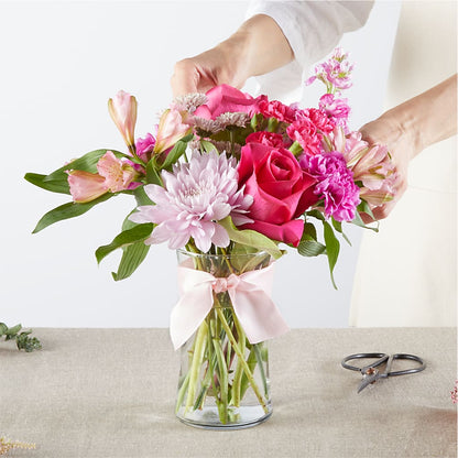 Pink Ribbon - A Florist Original –  United Floral Svc Inc, Philadelphia PA