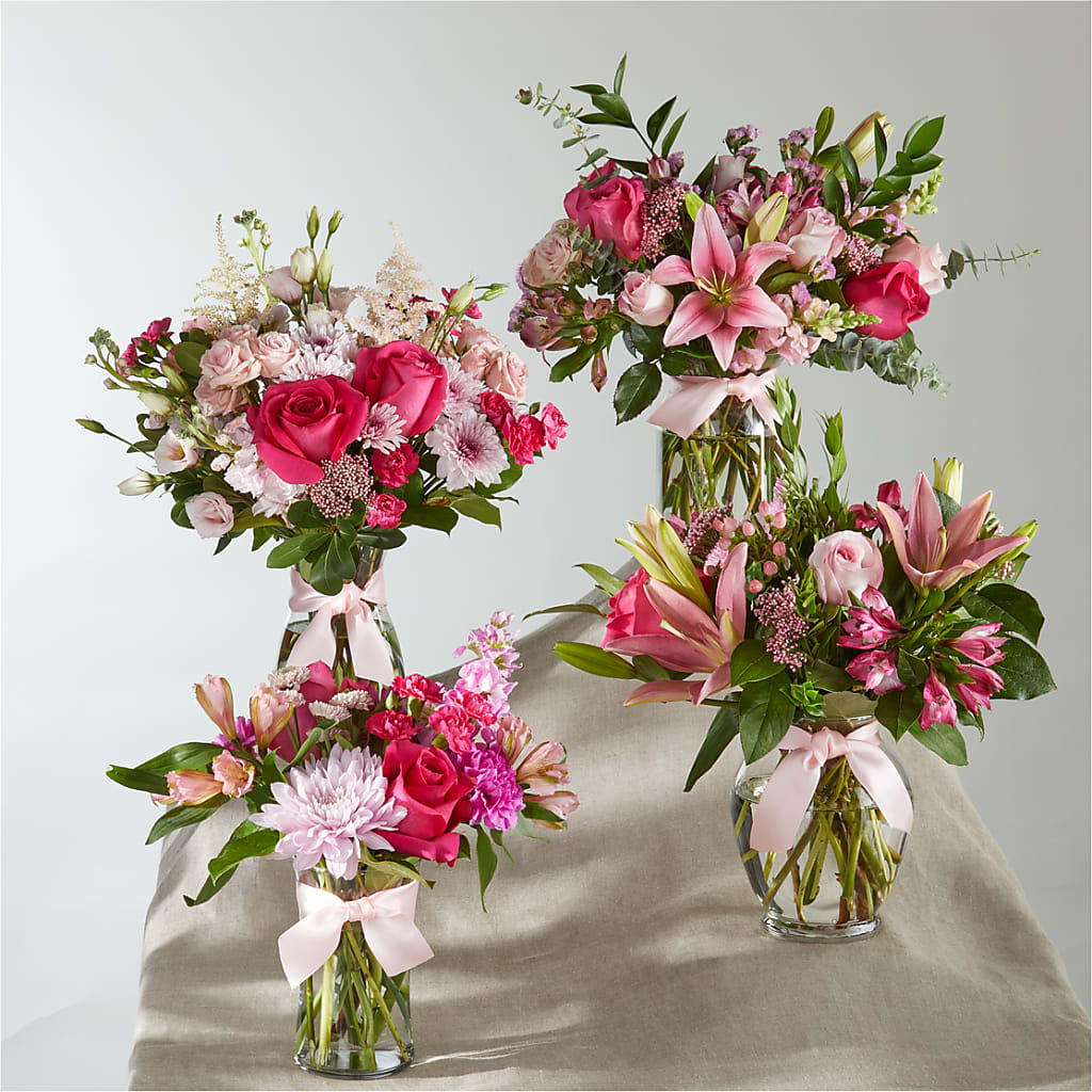 Pink Ribbon - A Florist Original –  United Floral Svc Inc, Philadelphia PA