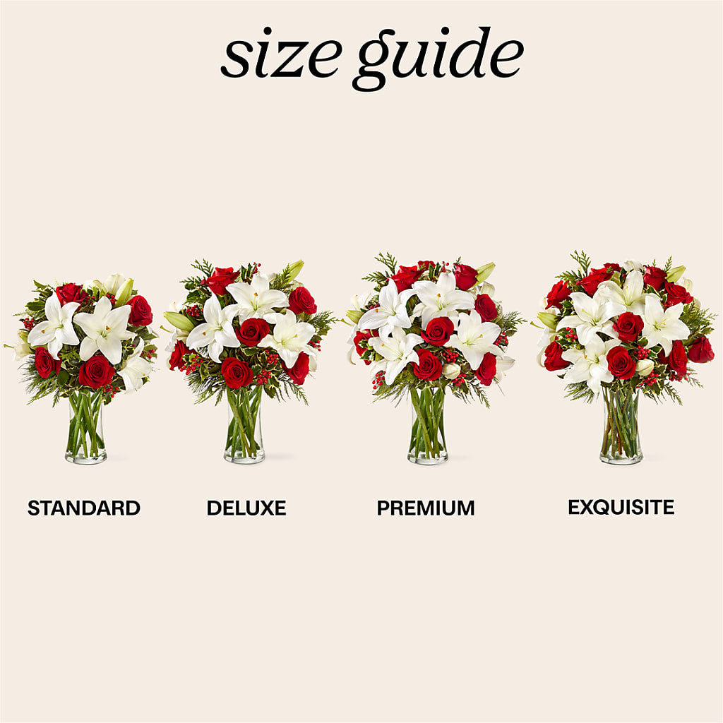 Sparkling Snowflakes Bouquet –  United Floral Svc Inc, Philadelphia PA