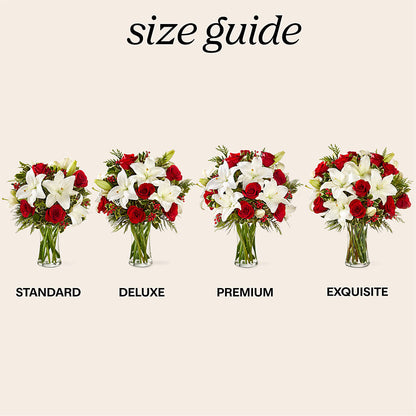 Sparkling Snowflakes Bouquet –  United Floral Svc Inc, Philadelphia PA