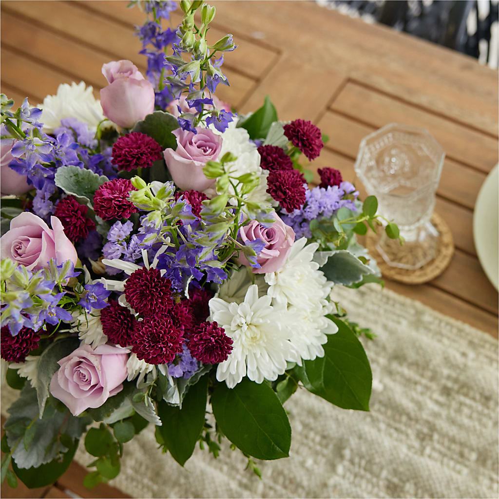Violet Frost Bouquet –  United Floral Svc Inc, Philadelphia PA