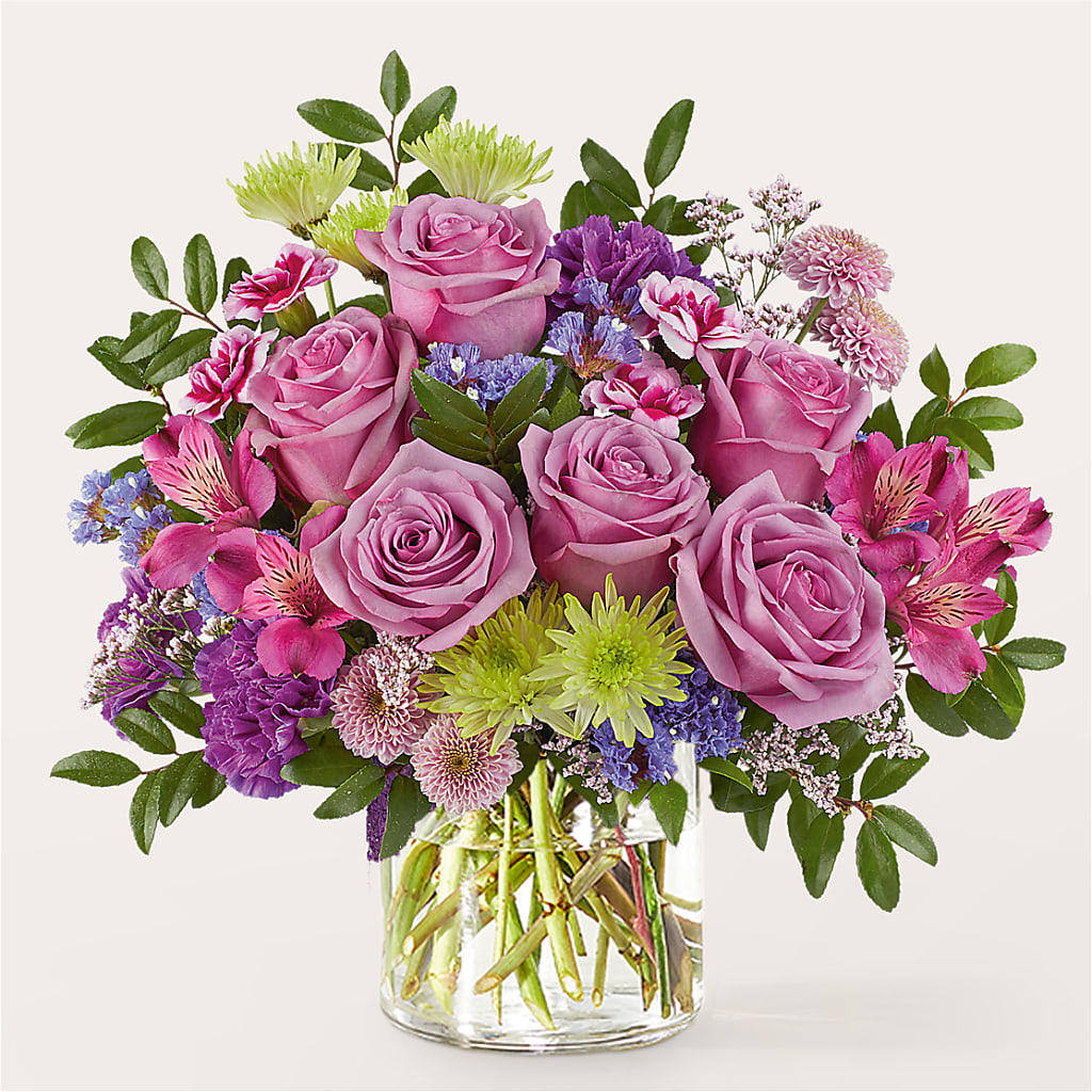 Glass Half Full Bouquet –  United Floral Svc Inc, Philadelphia PA
