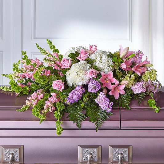 Life's Gratitude Casket Spray –  United Floral Svc Inc, Philadelphia PA