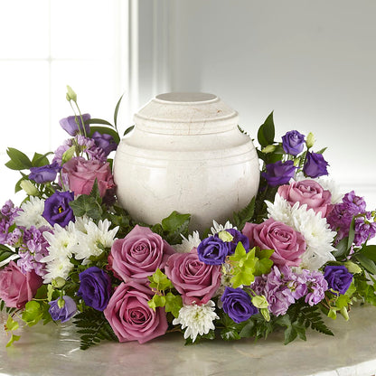 Blooming Sympathy Cremation Adornment –  United Floral Svc Inc, Philadelphia PA