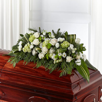 Hopeful Gesture Casket Spray –  United Floral Svc Inc, Philadelphia PA
