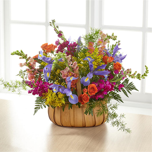 Garden of Life Basket –  United Floral Svc Inc, Philadelphia PA