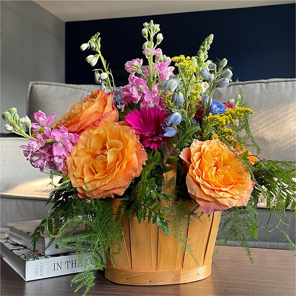 Garden of Life Basket –  United Floral Svc Inc, Philadelphia PA