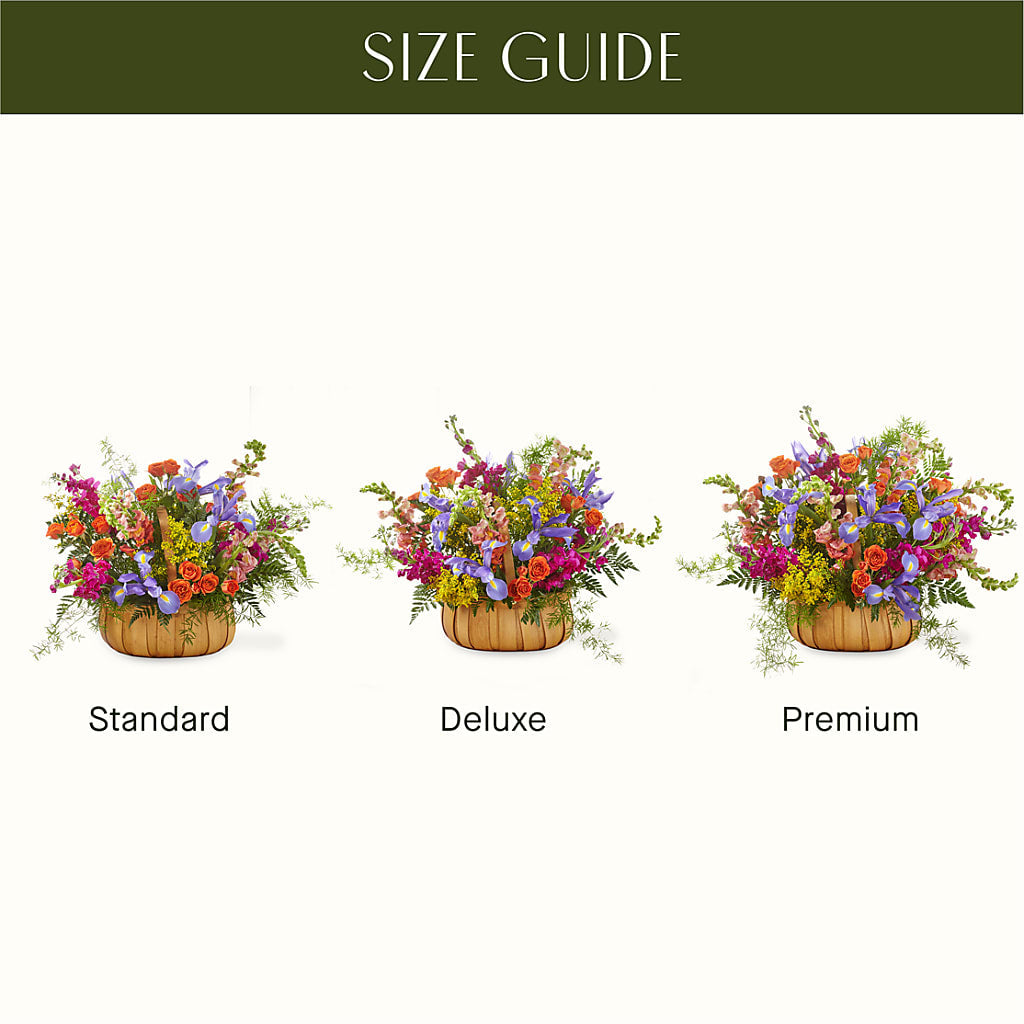 Garden of Life Basket –  United Floral Svc Inc, Philadelphia PA