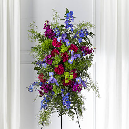 Heavenly Skies Standing Spray –  United Floral Svc Inc, Philadelphia PA