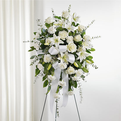 With Care Standing Spray –  United Floral Svc Inc, Philadelphia PA