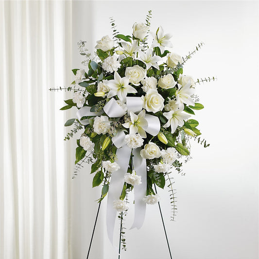 With Care Standing Spray –  United Floral Svc Inc, Philadelphia PA