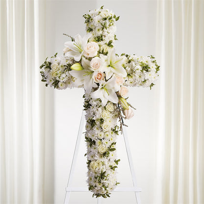 Spiritual Guidance Standing Spray –  United Floral Svc Inc, Philadelphia PA
