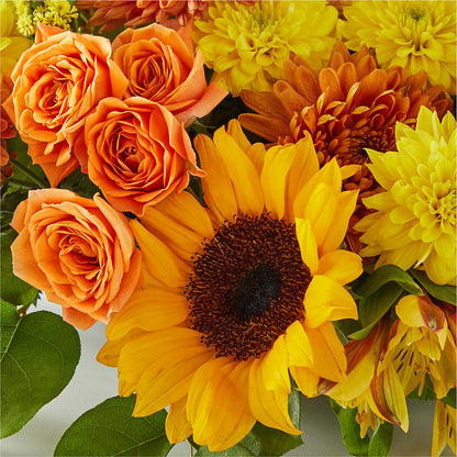 Autumn Harmony Centerpiece –  United Floral Svc Inc, Philadelphia PA