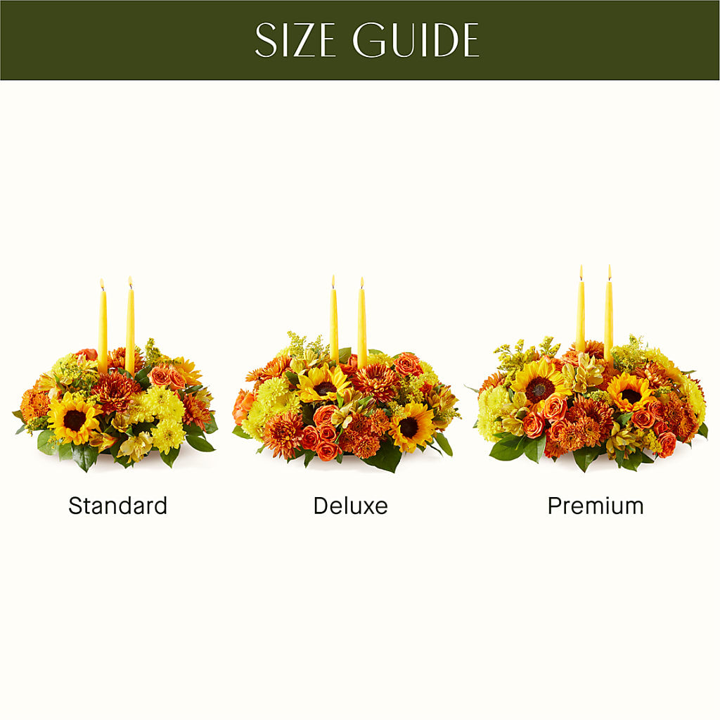 Autumn Harmony Centerpiece –  United Floral Svc Inc, Philadelphia PA