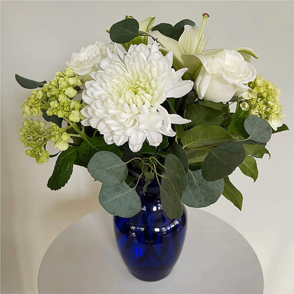 Snowy Dreams Bouquet –  United Floral Svc Inc, Philadelphia PA