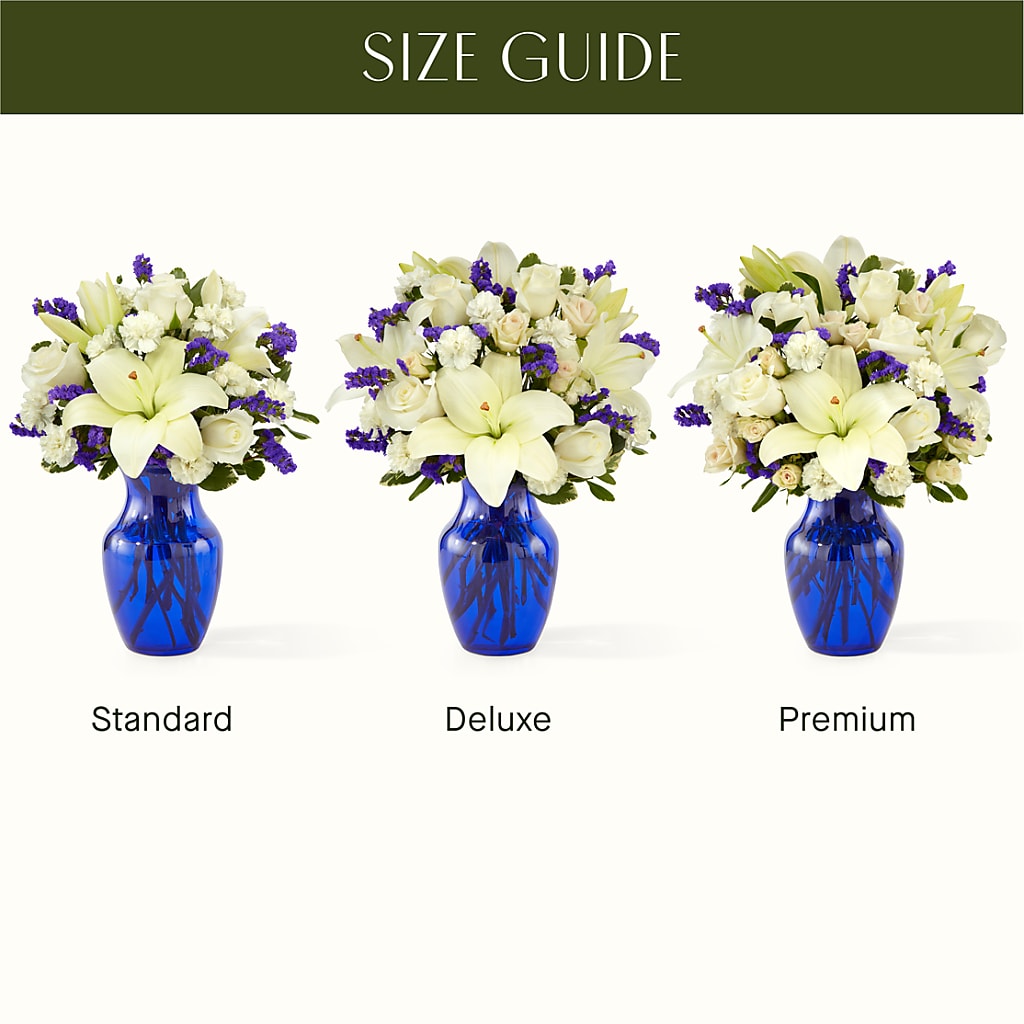 Sapphire Rush Bouquet –  United Floral Svc Inc, Philadelphia PA