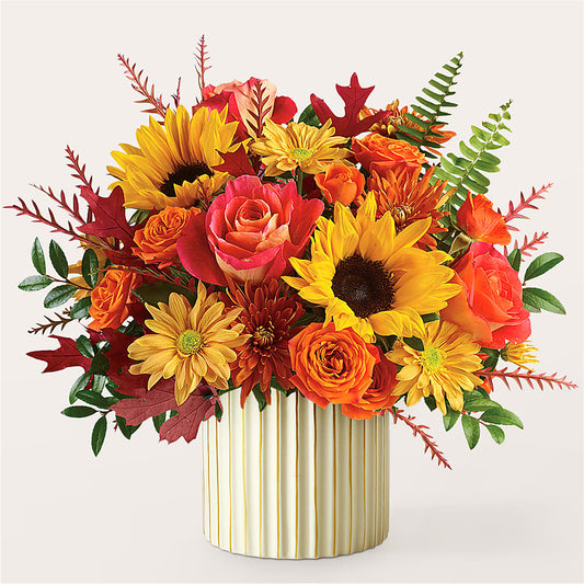 Fall Campfire Bouquet –  United Floral Svc Inc, Philadelphia PA
