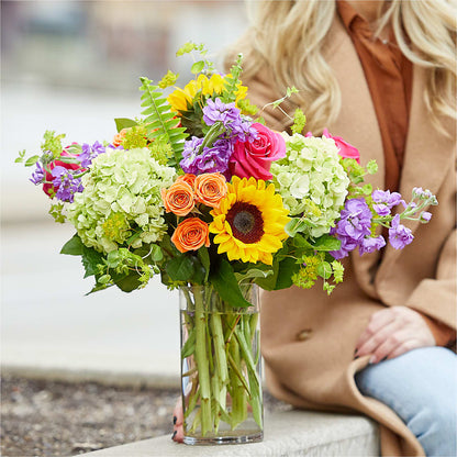 Vibrant Greetings Bouquet –  United Floral Svc Inc, Philadelphia PA