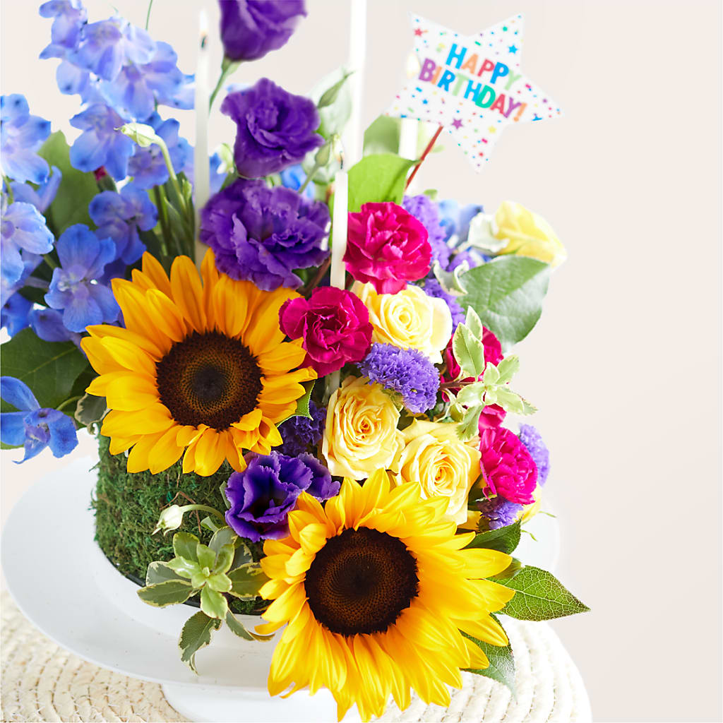 Star of the Day Floral Cake –  United Floral Svc Inc, Philadelphia PA