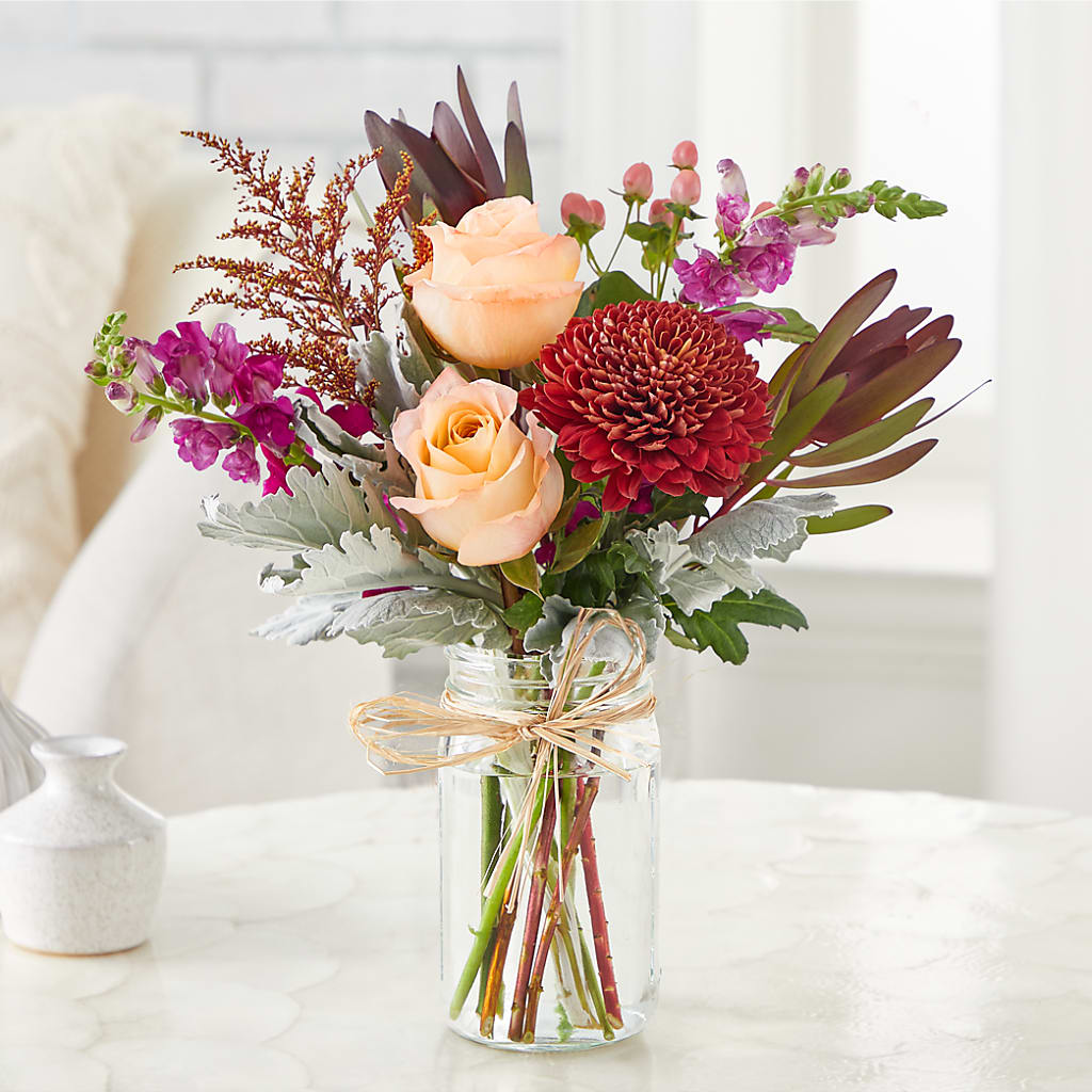 Moody Hues Bouquet –  United Floral Svc Inc, Philadelphia PA