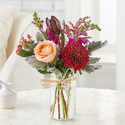 Moody Hues Bouquet –  United Floral Svc Inc, Philadelphia PA