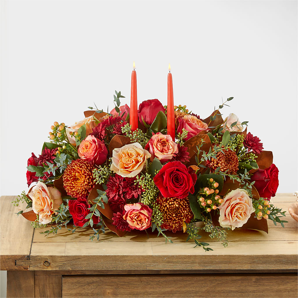 Gather Near Centerpiece –  United Floral Svc Inc, Philadelphia PA