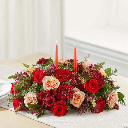 Most Thankful Centerpiece –  United Floral Svc Inc, Philadelphia PA