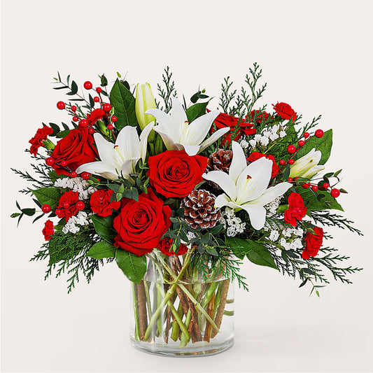 Best in Snow Bouquet –  United Floral Svc Inc, Philadelphia PA