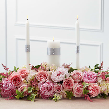 Worldwide Romance Unity Candle Arrangement –  United Floral Svc Inc, Philadelphia PA