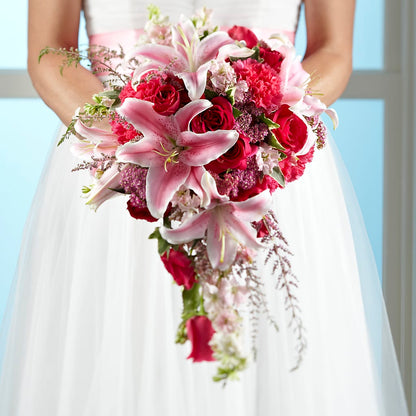 Lily & Rose Bouquet –  United Floral Svc Inc, Philadelphia PA