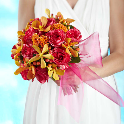 Brilliant Shades of Love Bouquet –  United Floral Svc Inc, Philadelphia PA