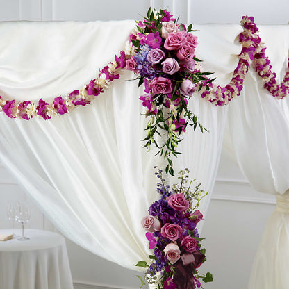 Color & Light Chuppah Decor –  United Floral Svc Inc, Philadelphia PA