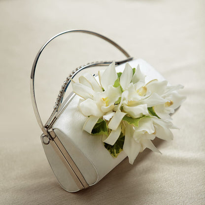 White Purse Decor –  United Floral Svc Inc, Philadelphia PA